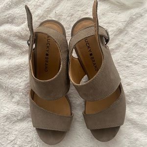 Joan and David booties.